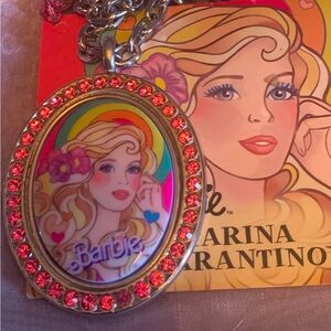 Tarina Tarantino Barbie Necklace.